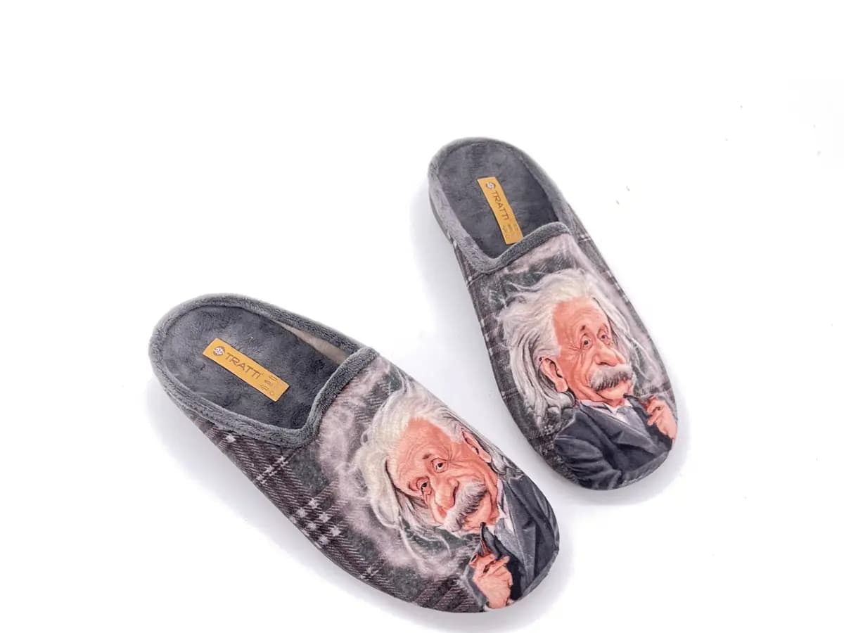 DOREA Ciabatta chiusa uomo Einstein in Pantofole Calzature Durello - Agna, commercioVirtuoso.it