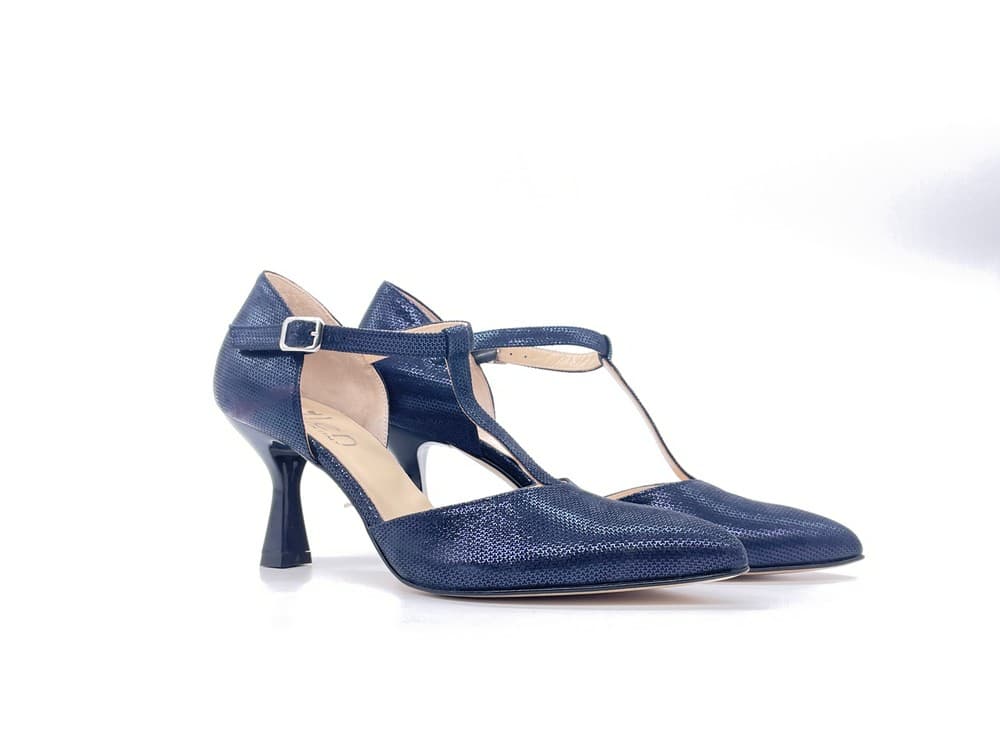 ELLEN Décolleté Slingback Odeon Blu - 6