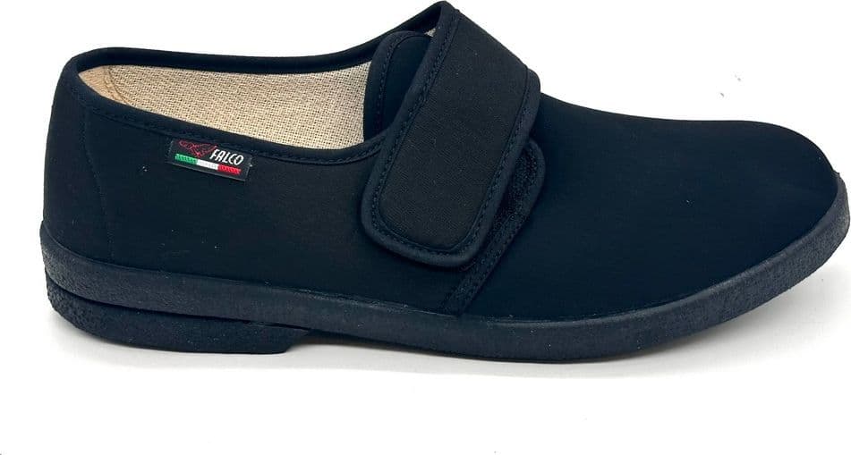 GAVIGA Pantofola elasticizzata estiva uomo colore nero art. 340 - 5
