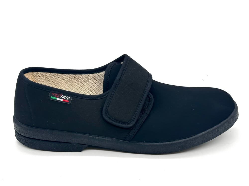 GAVIGA Pantofola elasticizzata estiva uomo colore nero art. 340 - 5