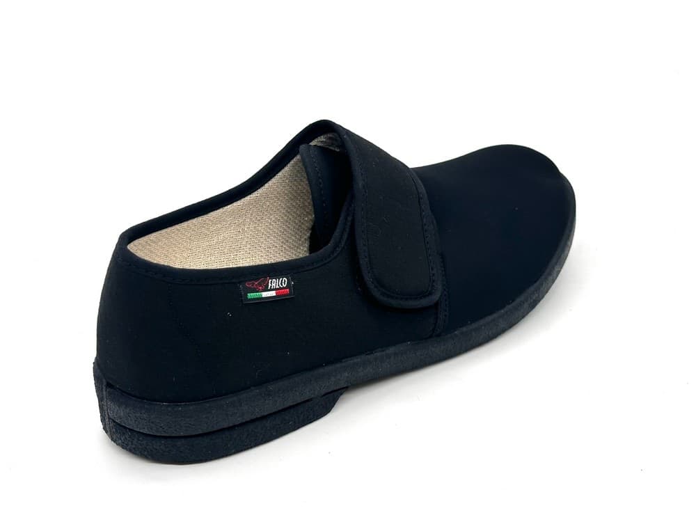GAVIGA Pantofola elasticizzata estiva uomo colore nero art. 340 - 4