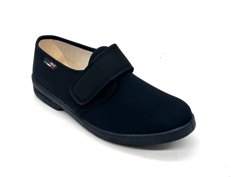 GAVIGA Pantofola elasticizzata estiva uomo colore nero art. 340 in Pantofole Calzature Durello - Agna, commercioVirtuoso.it