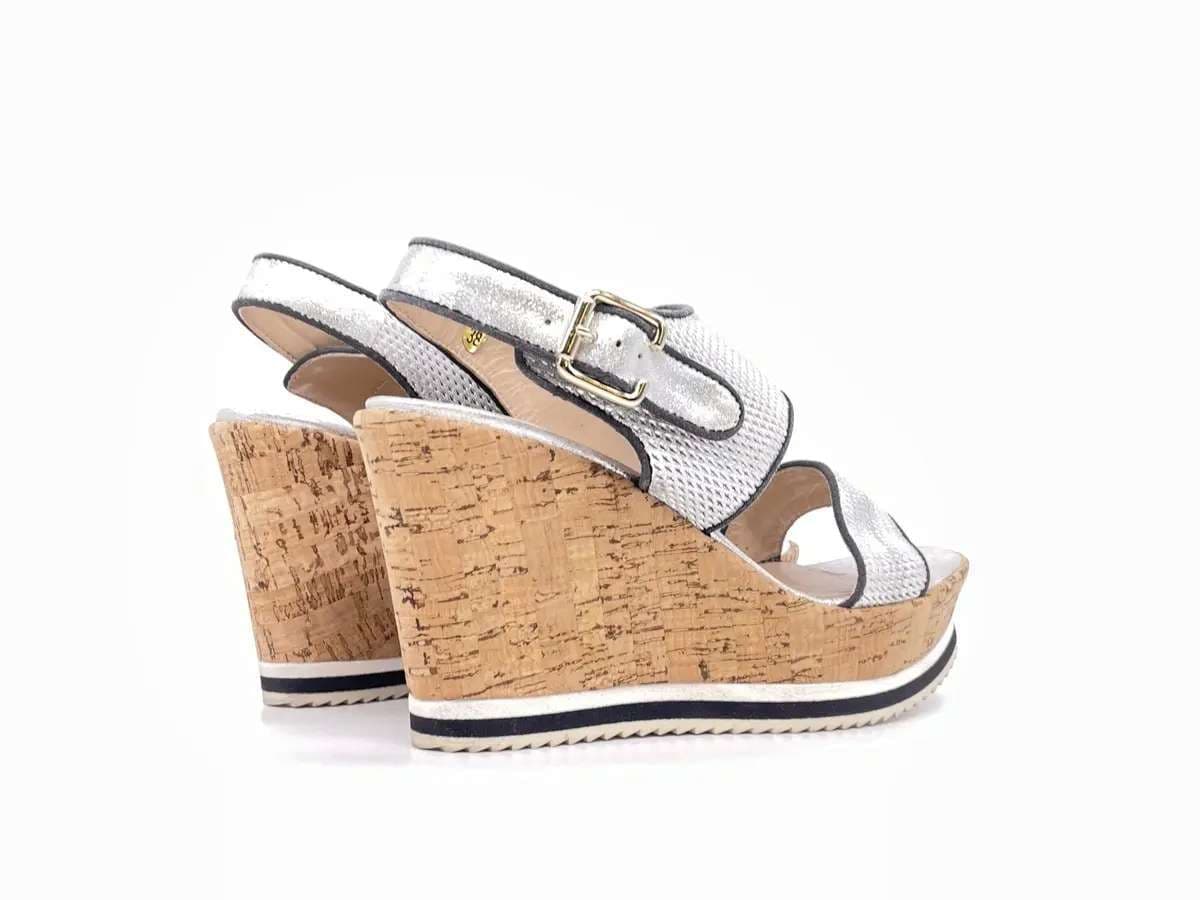 DONNA SOFT Sandalo donna in pelle bianco MOT1191 in Sandali moda Calzature Durello - Agna, commercioVirtuoso.it