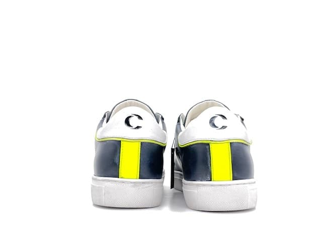 CRIME LONDON BEAT Sneakers uomo in pelle blu in Sneaker casual Calzature Durello - Agna, commercioVirtuoso.it
