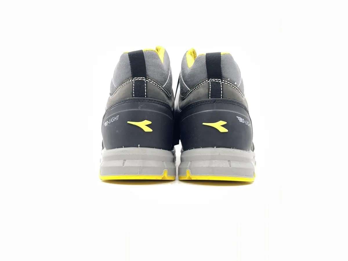 Diadora scarponcino antinfortunistico uomo Run Mid S3 pelle blu grigio in Scarpe Calzature Durello - Agna, commercioVirtuoso.it
