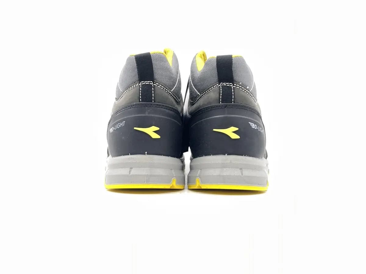 Diadora scarponcino antinfortunistico uomo Run Mid S3 pelle blu grigio in Scarpe Calzature Durello - Agna, commercioVirtuoso.it