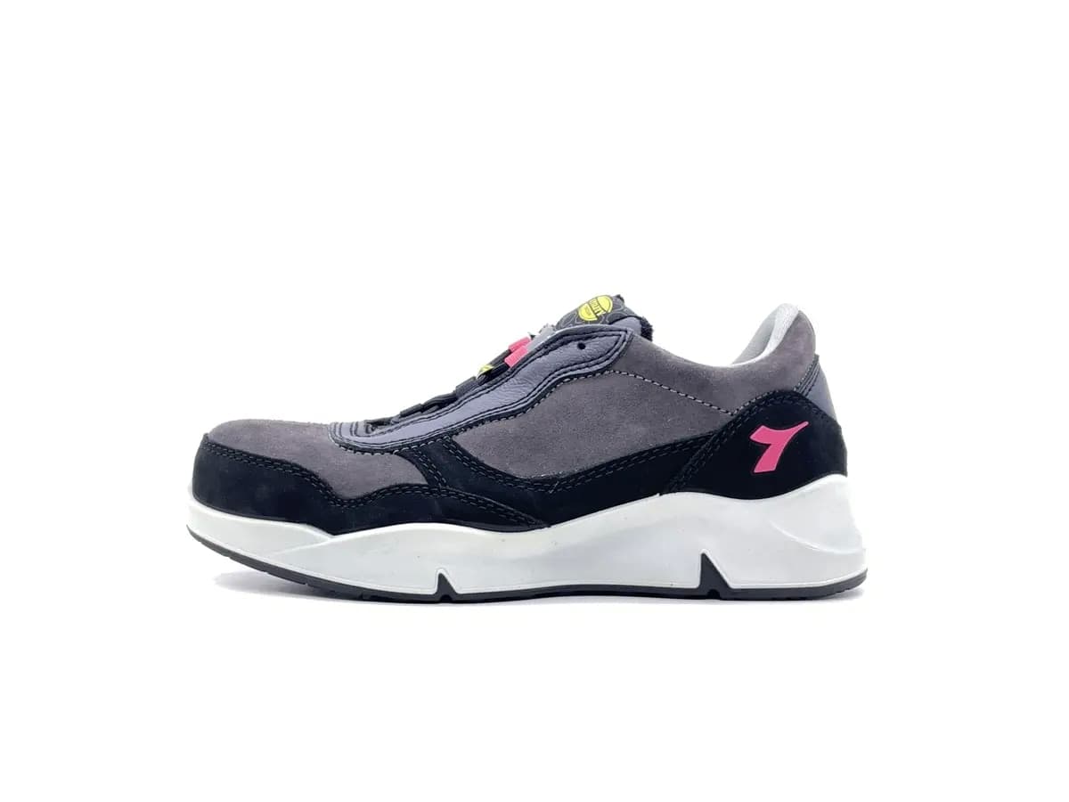 Diadora sneakers donna antinfortunistica tessuto pelle grigio Athena Low in Scarpe Calzature Durello - Agna, commercioVirtuoso.it
