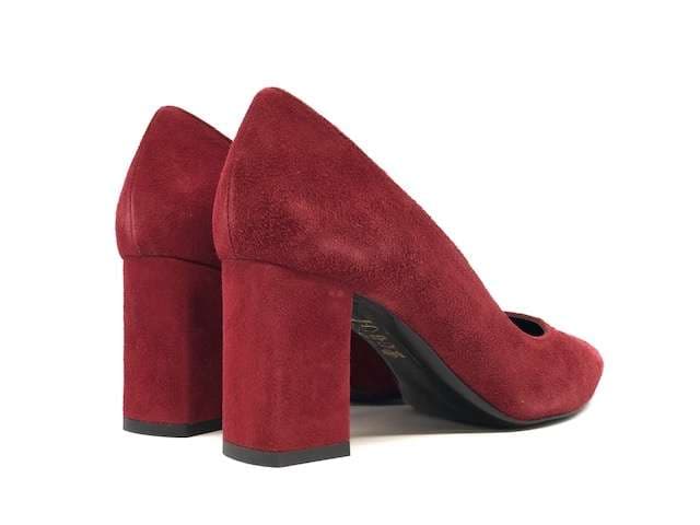 DOLCE MODA Décolleté in pelle scamosciata bordo in Scarpe col tacco Calzature Durello - Agna, commercioVirtuoso.it