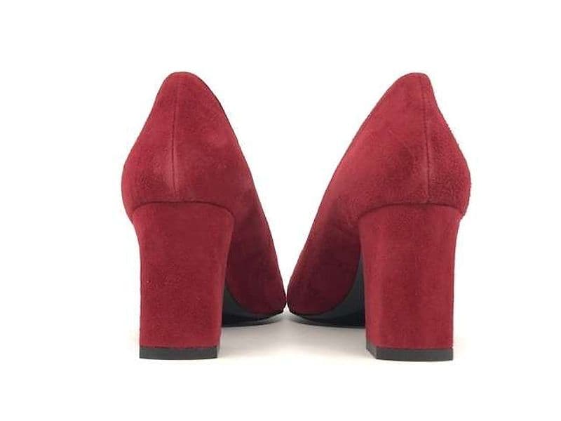 DOLCE MODA Décolleté in pelle scamosciata bordo in Scarpe col tacco Calzature Durello - Agna, commercioVirtuoso.it