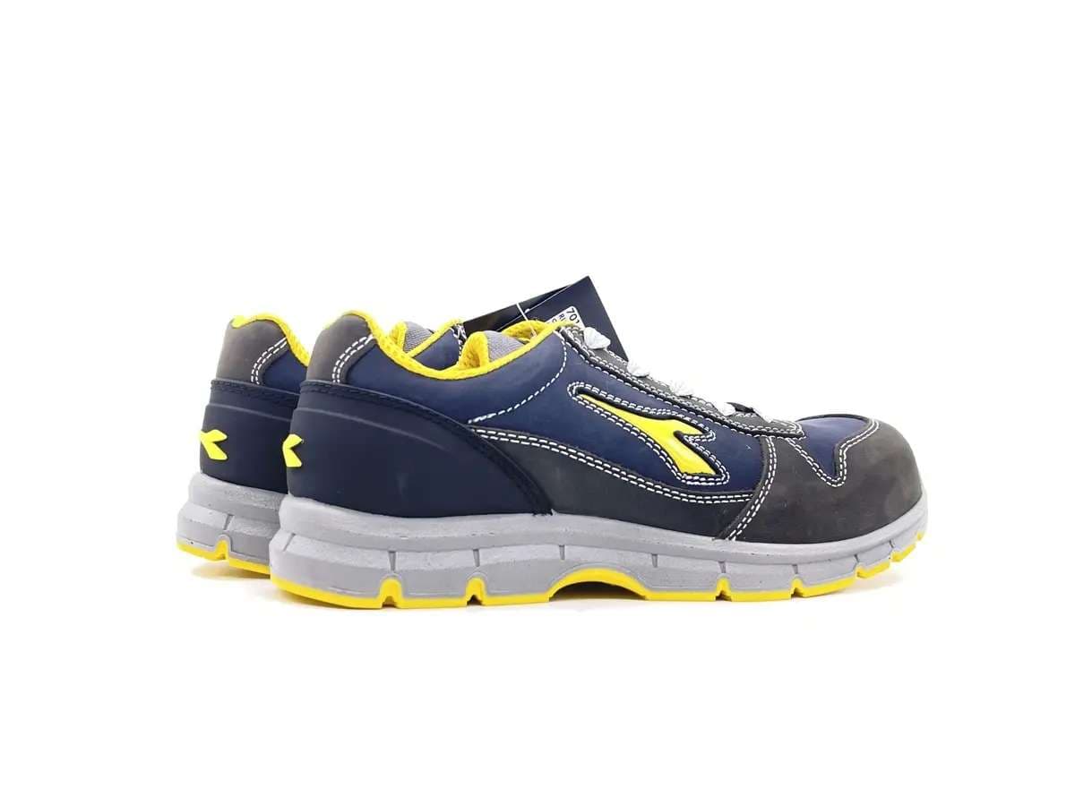 Diadora Run Low S3 uomo scarpa antinfortunistica pelle e tessuto blu in Scarpe Calzature Durello - Agna, commercioVirtuoso.it