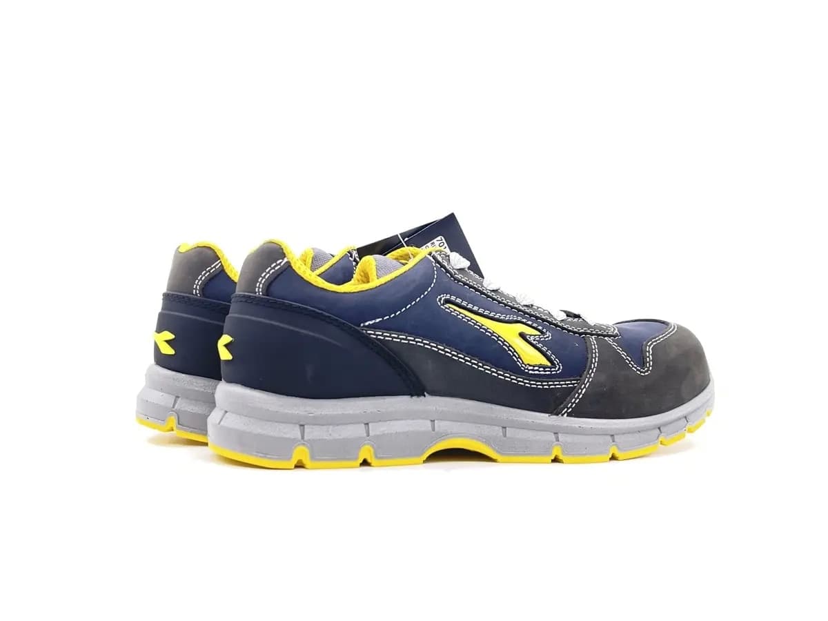 Diadora Run Low S3 uomo scarpa antinfortunistica pelle e tessuto blu in Scarpe Calzature Durello - Agna, commercioVirtuoso.it