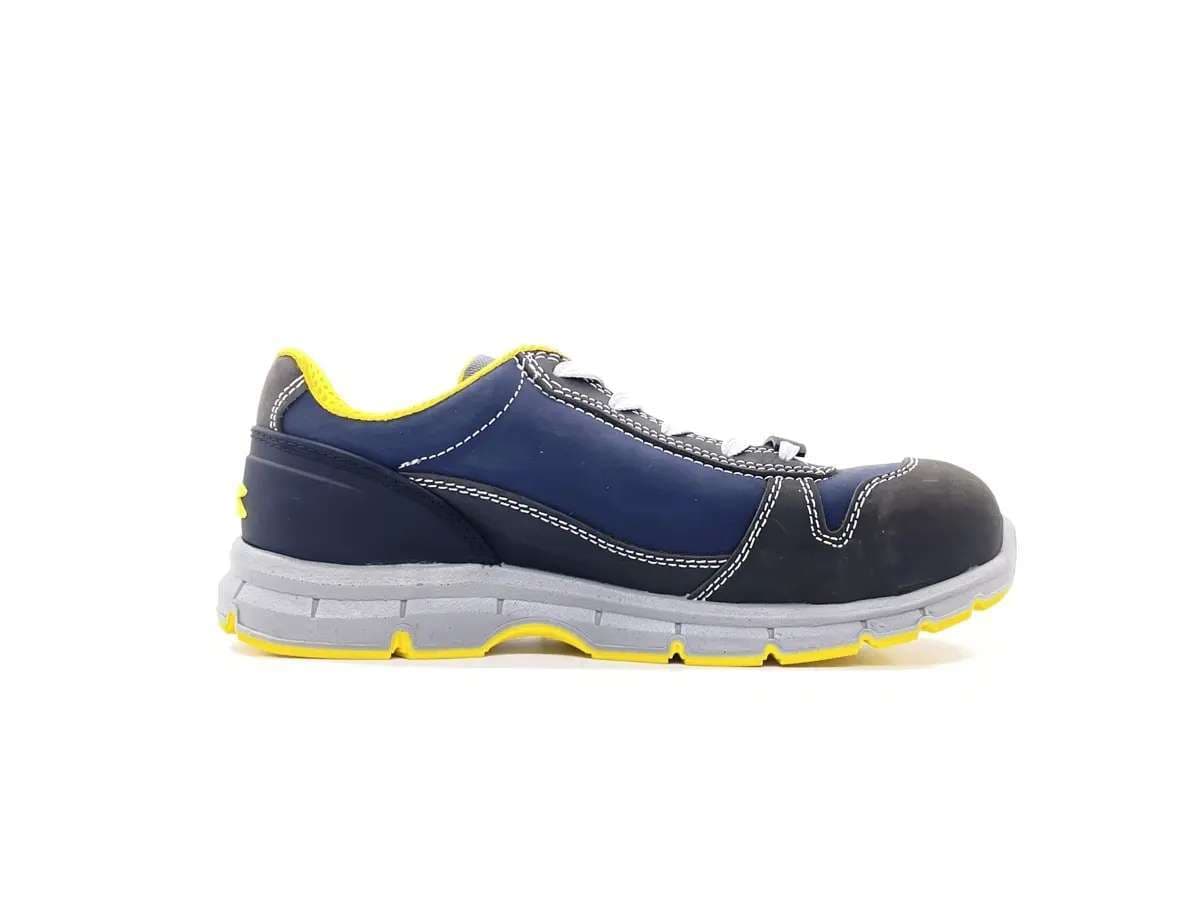Diadora Run Low S3 uomo scarpa antinfortunistica pelle e tessuto blu - 6
