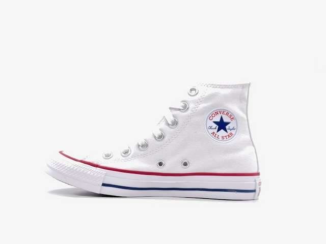 CONVERSE Chuck Taylor ALL STAR HI optical white donna in Sneaker casual Calzature Durello - Agna, commercioVirtuoso.it