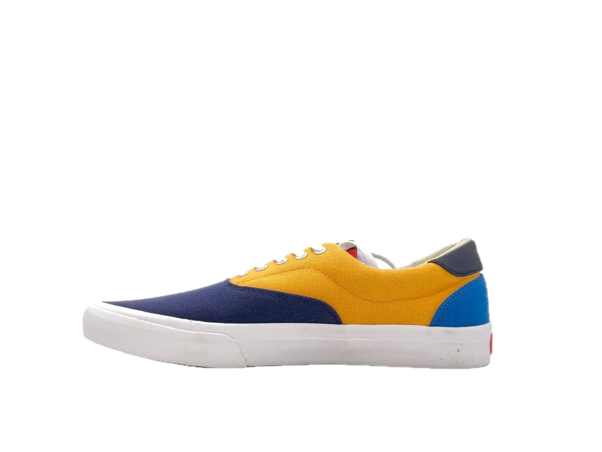 JACK &amp; JONES Sneakers uomo BLAZER canvas block saffron multi in Sneaker casual Calzature Durello - Agna, commercioVirtuoso.it