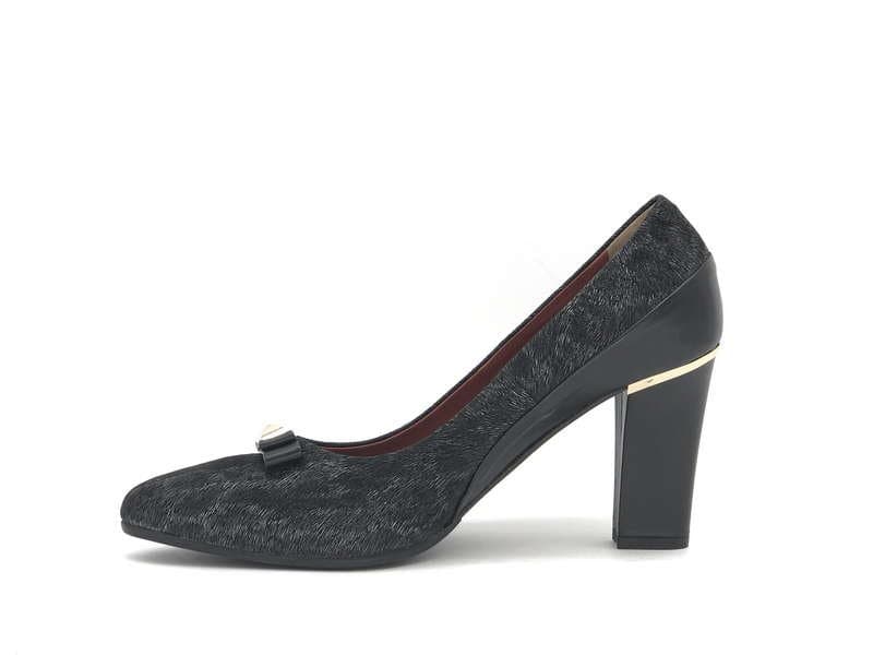 DONNA SOFT Décolleté in pelle nera MOT957GT in Guanti e manopole Calzature Durello - Agna, commercioVirtuoso.it