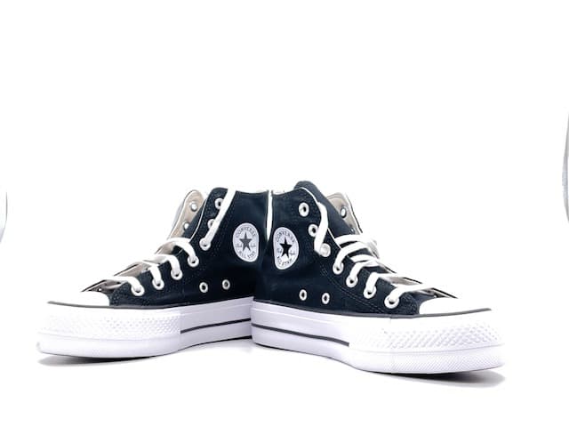 CONVERSE Chuck Taylor All Star Platform Black and White - 5