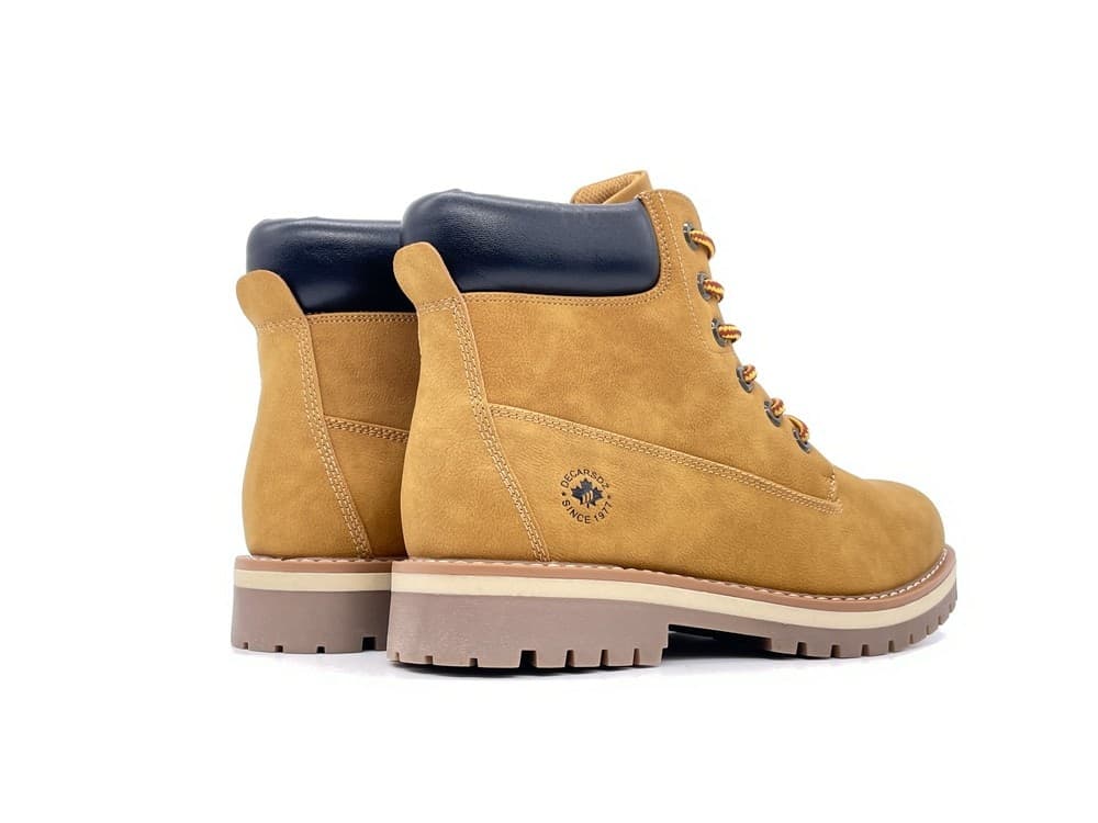 DECARSDZ Scarponcino Uomo Camel in Stivali Calzature Durello - Agna, commercioVirtuoso.it