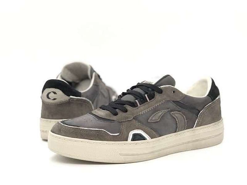 CRIME LONDON Sneakers uomo low top off court grigie in Sneaker casual Calzature Durello - Agna, commercioVirtuoso.it
