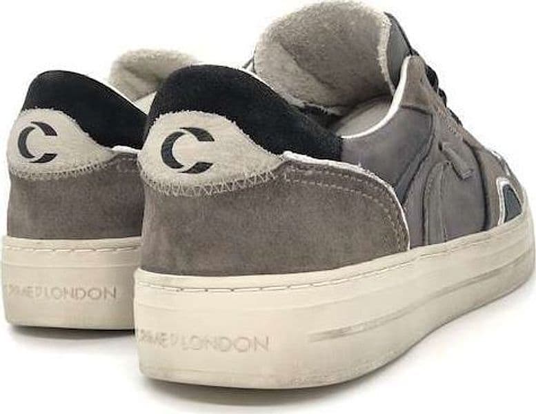 CRIME LONDON Sneakers uomo low top off court grigie in Sneaker casual Calzature Durello - Agna, commercioVirtuoso.it