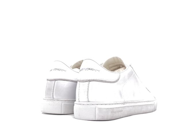 CRIME LONDON Sneakers Uomo Low Top Essential Total White in Sneaker casual Calzature Durello - Agna, commercioVirtuoso.it