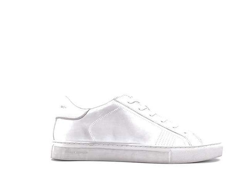 CRIME LONDON Sneakers Uomo Low Top Essential Total White in Sneaker casual Calzature Durello - Agna, commercioVirtuoso.it