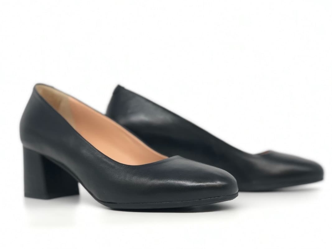 DONNA SOFT Décolleté MOT696SB nero in pelle in Borse a mano Calzature Durello - Agna, commercioVirtuoso.it