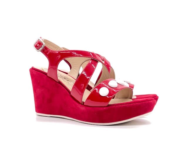DONNA SOFT sandali donna 7387 rosso - 6