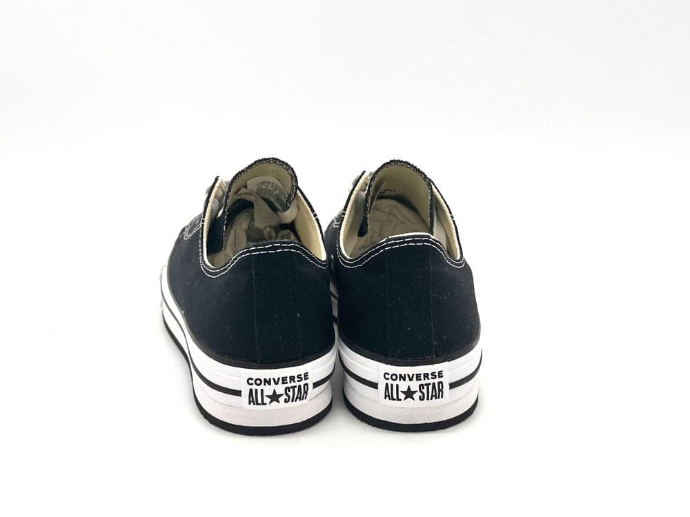 CONVERSE ALL STAR Sneakers donna black white in Sneaker casual Calzature Durello - Agna, commercioVirtuoso.it