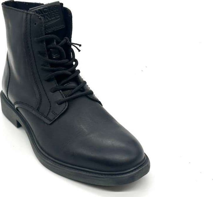 JACK &amp; JONES Polacchino uomo JFWLEYTON black in Stivali Calzature Durello - Agna, commercioVirtuoso.it