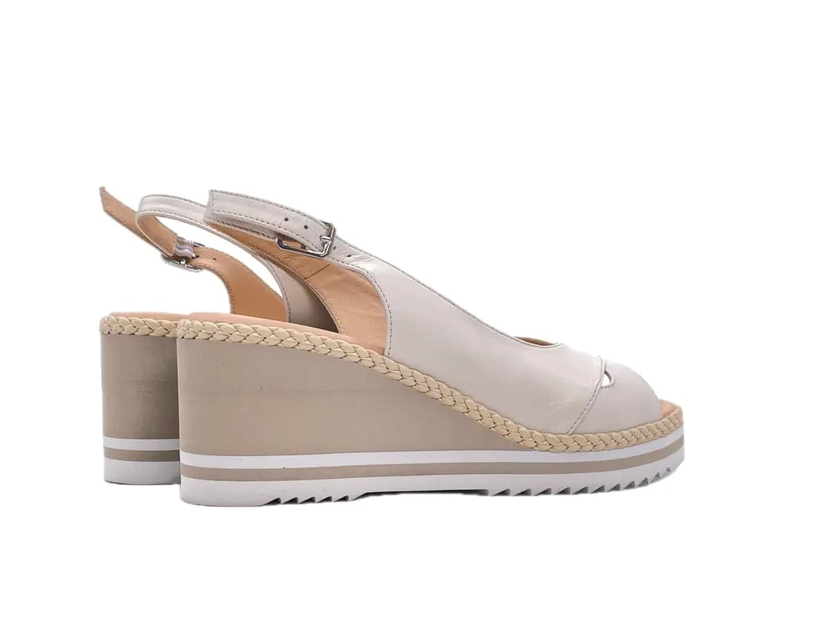 DONNA SOFT Sandali donna zeppa altezza 6 DS2050T in Sandali moda Calzature Durello - Agna, commercioVirtuoso.it