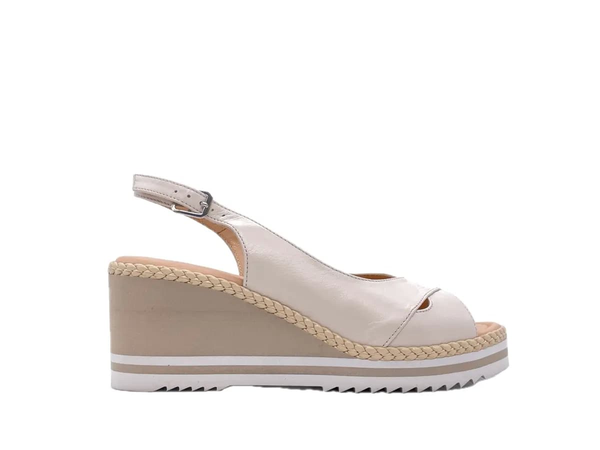 DONNA SOFT Sandali donna zeppa altezza 6 DS2050T in Sandali moda Calzature Durello - Agna, commercioVirtuoso.it