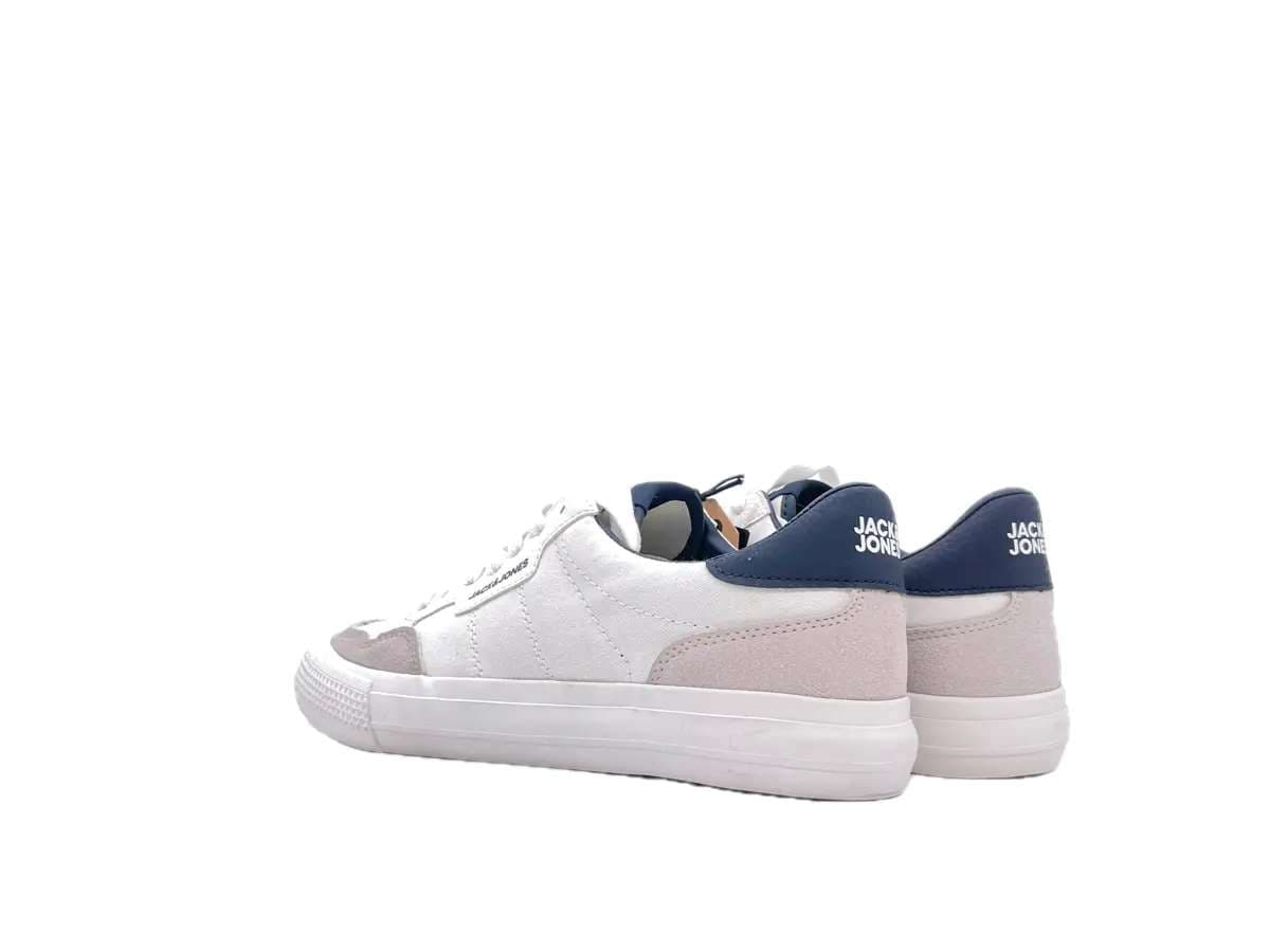 JACK &amp; JONES Sneakers uomo MORDEN COMBO textile bianco in Sneaker casual Calzature Durello - Agna, commercioVirtuoso.it