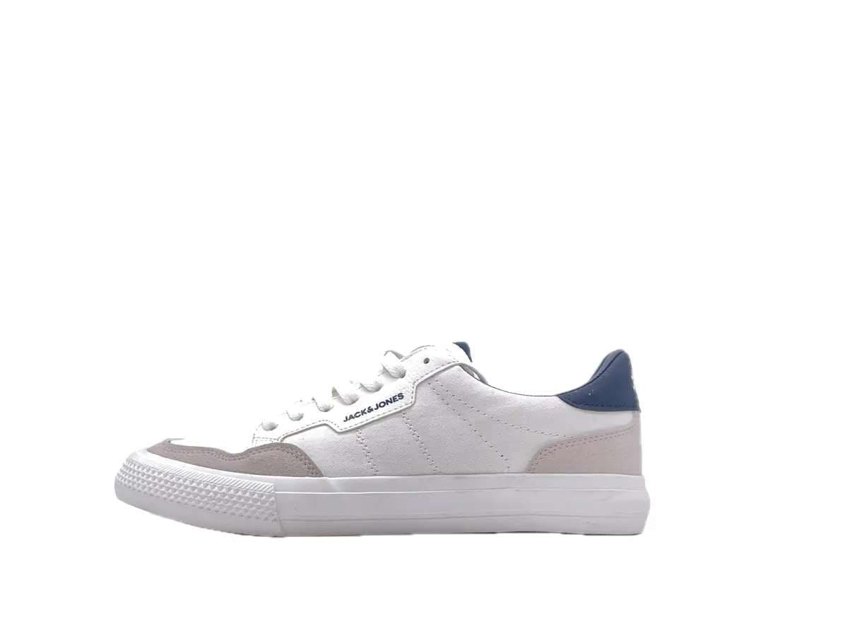 JACK &amp; JONES Sneakers uomo MORDEN COMBO textile bianco in Sneaker casual Calzature Durello - Agna, commercioVirtuoso.it
