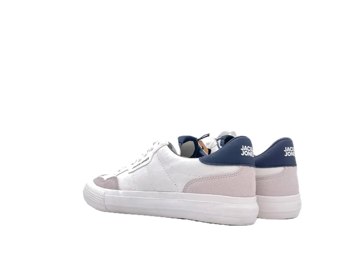 JACK &amp; JONES Sneakers uomo MORDEN COMBO textile bianco in Sneaker casual Calzature Durello - Agna, commercioVirtuoso.it