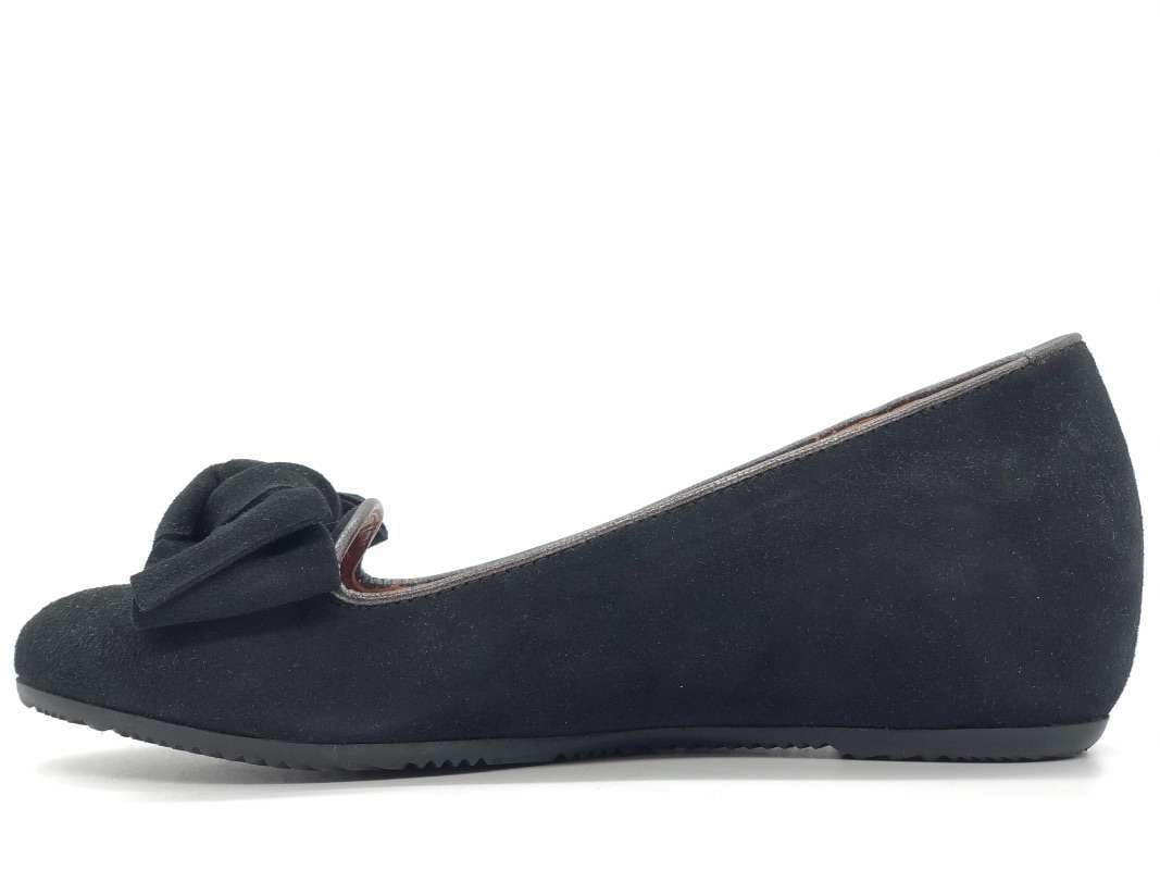 DONNA SOFT Ballerina donna con zeppa nera in Ballerine Calzature Durello - Agna, commercioVirtuoso.it