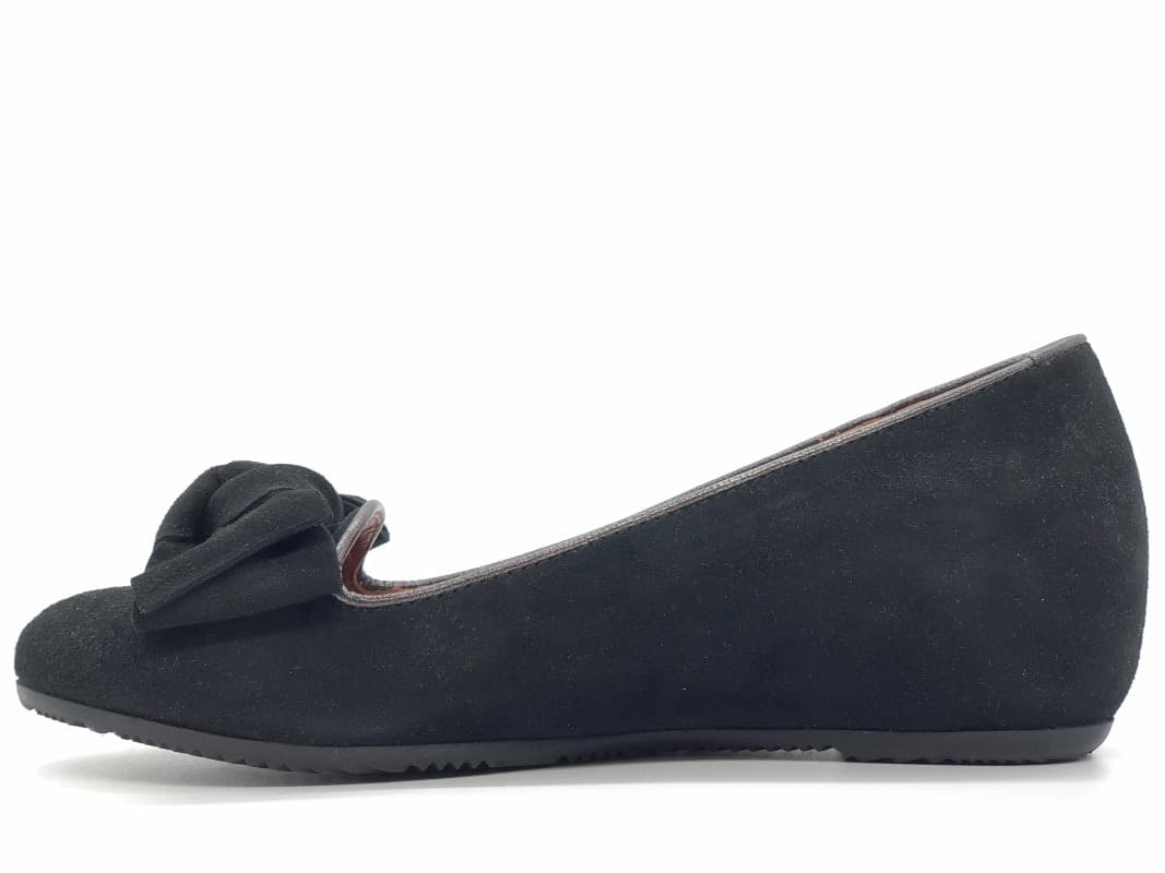 DONNA SOFT Ballerina donna con zeppa nera in Ballerine Calzature Durello - Agna, commercioVirtuoso.it