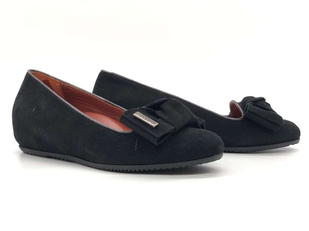 DONNA SOFT Ballerina donna con zeppa nera in Ballerine Calzature Durello - Agna, commercioVirtuoso.it