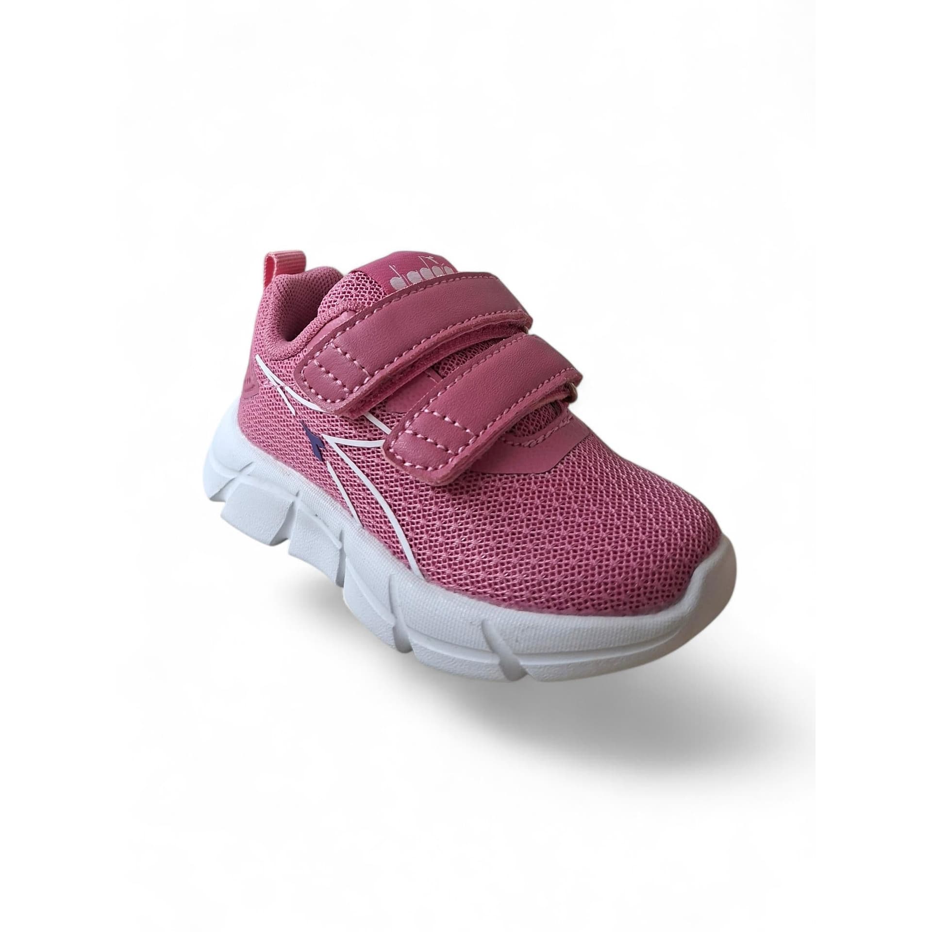 Scarpe sneakers Bambina Diadora Evo Run rosa-bianco velcro in Ballerine Scarpetteria Gica - Trani, commercioVirtuoso.it