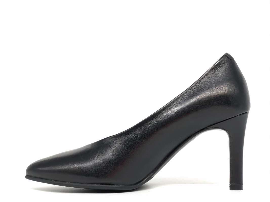 DONNA SOFT Décolleté 7551 nappa nera in Scarpe col tacco Calzature Durello - Agna, commercioVirtuoso.it