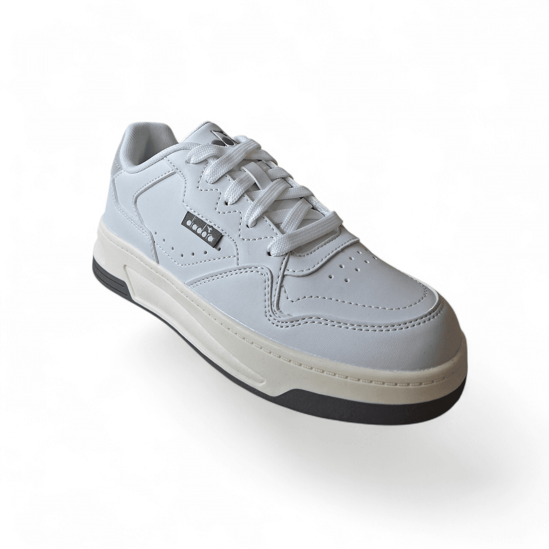 Scarpe sneakers Bambino Diadora Ginger bianco-grigio laccio in Ballerine Scarpetteria Gica - Trani, commercioVirtuoso.it