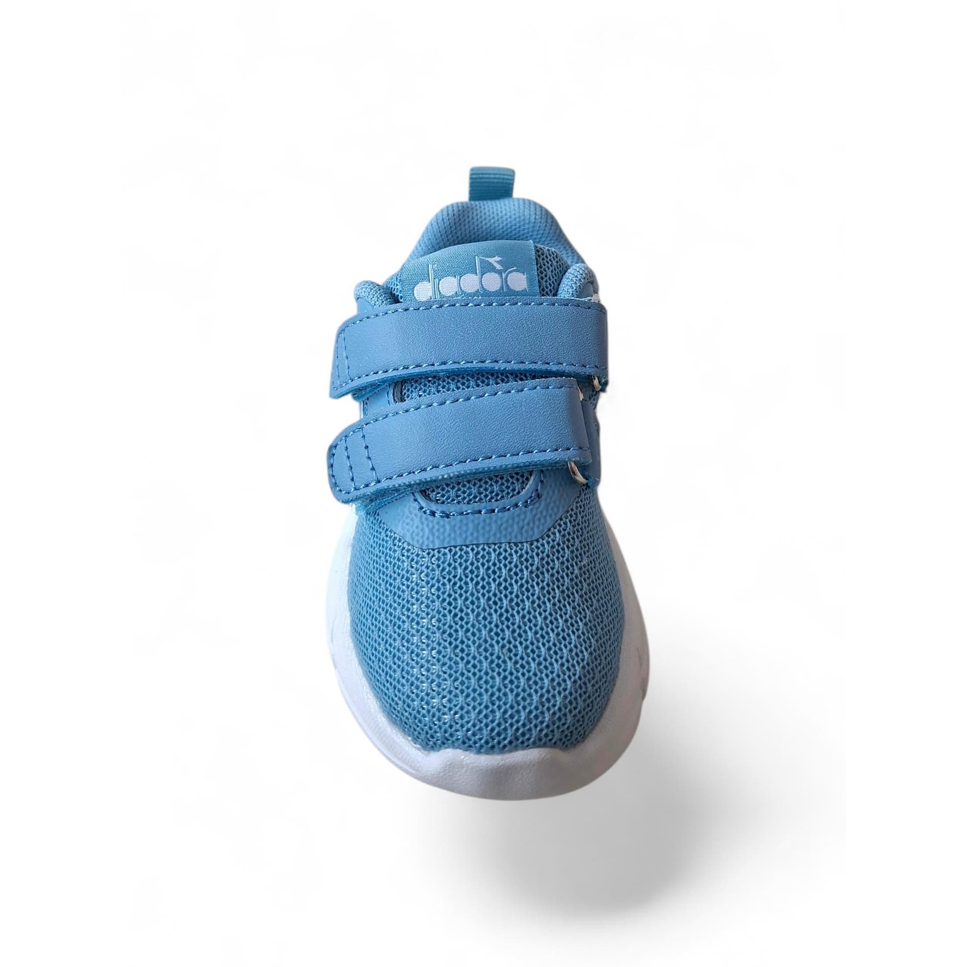 Scarpe sneakers Bambino Diadora Evo Run celeste-bianco velcro in Ballerine Scarpetteria Gica - Trani, commercioVirtuoso.it