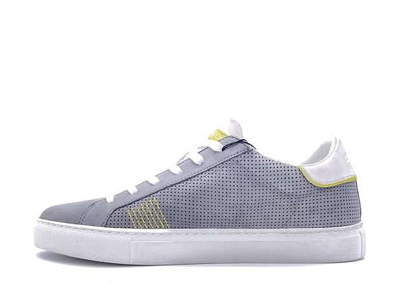 CRIME LONDON Sneakers uomo in nabuk grigio traforato in Sneaker casual Calzature Durello - Agna, commercioVirtuoso.it