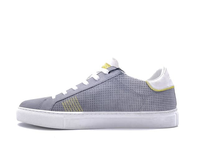 CRIME LONDON Sneakers uomo in nabuk grigio traforato in Sneaker casual Calzature Durello - Agna, commercioVirtuoso.it