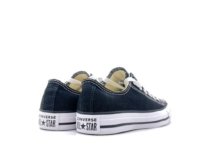 CONVERSE CHUCK TAYLOR ALL STAR OX classico black donna in Sneaker casual Calzature Durello - Agna, commercioVirtuoso.it