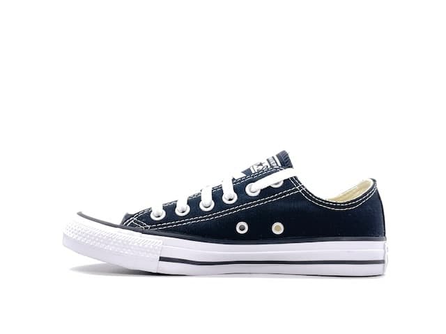 CONVERSE CHUCK TAYLOR ALL STAR OX classico black donna in Sneaker casual Calzature Durello - Agna, commercioVirtuoso.it