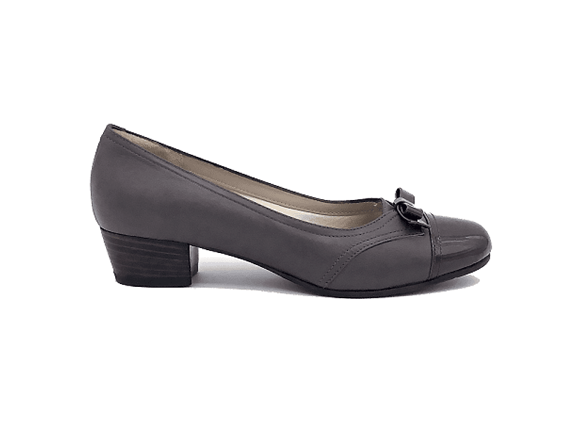 DONNA SOFT Décolleté in pelle marrone 5373T - 6