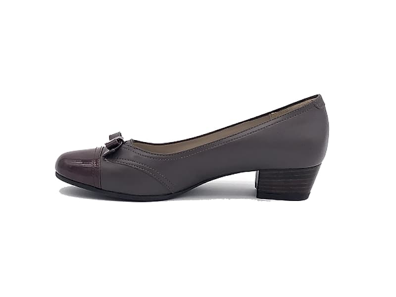 DONNA SOFT Décolleté in pelle marrone 5373T in Scarpe col tacco Calzature Durello - Agna, commercioVirtuoso.it