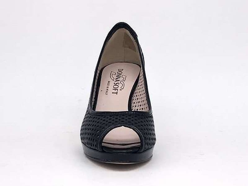 DONNA SOFT Décolleté 6810 nero in Scarpe col tacco Calzature Durello - Agna, commercioVirtuoso.it