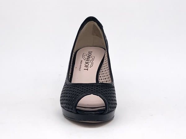 DONNA SOFT Décolleté 6810 nero in Scarpe col tacco Calzature Durello - Agna, commercioVirtuoso.it