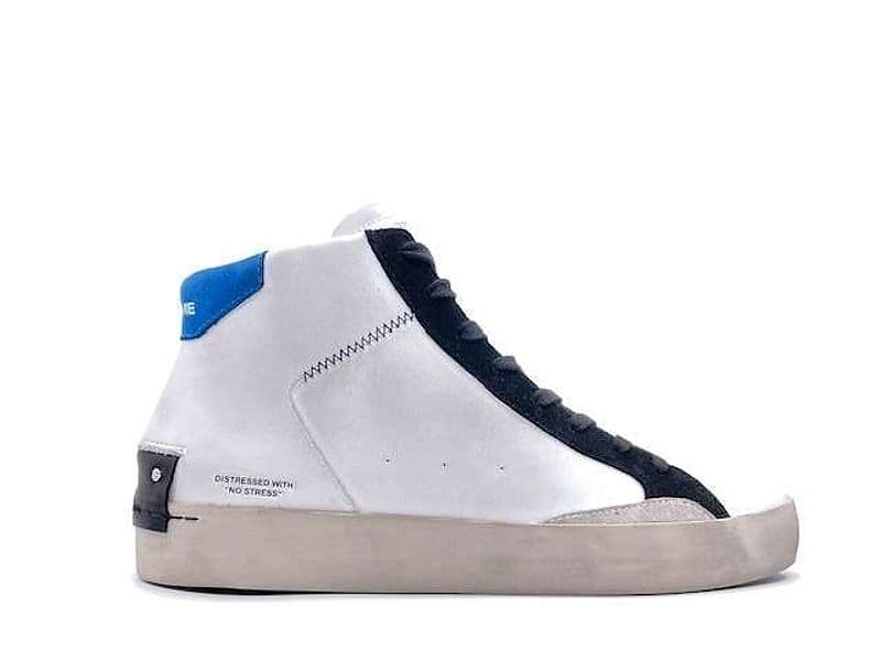 CRIME LONDON HIGH TOP DISTRESSED Sneakers uomo alta in Sneaker casual Calzature Durello - Agna, commercioVirtuoso.it